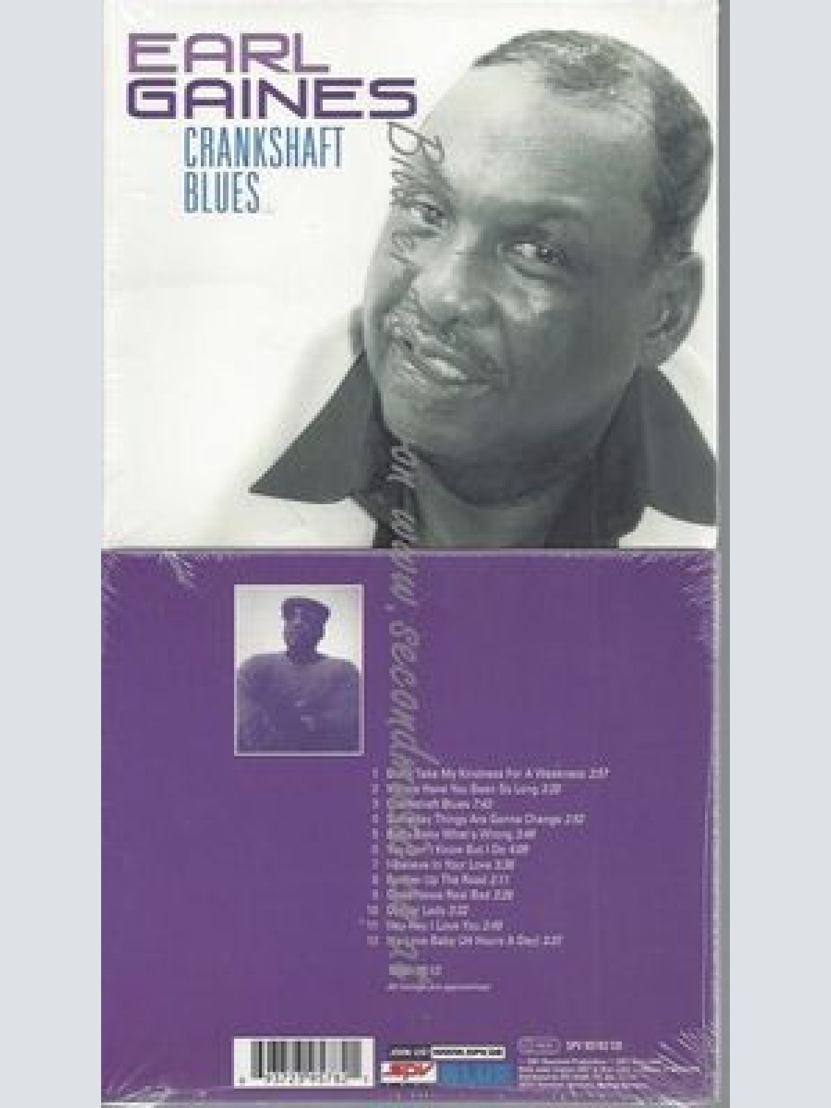 CD--EARL GAINES--CRANKSHAFT BLUES