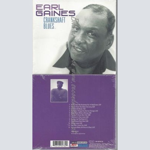 CD--EARL GAINES--CRANKSHAFT BLUES