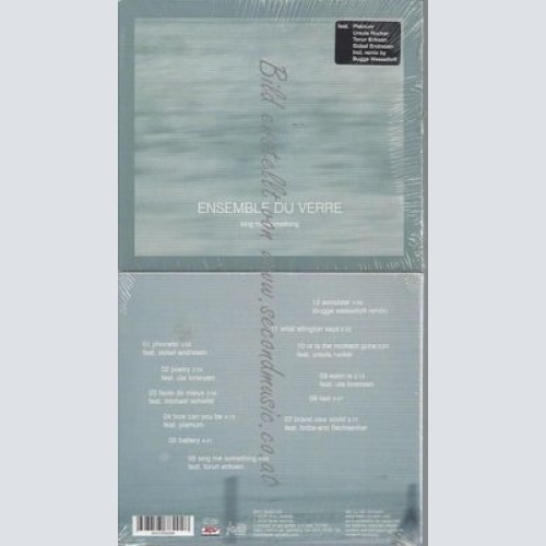 CD--ENSEMBLE DU VERRE--SING ME SOMETHING