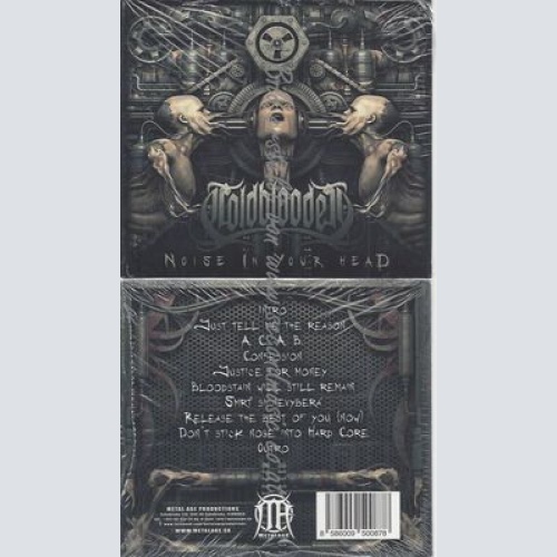 CD--COLDBLOODED--NOISE IN YOUR HEAD