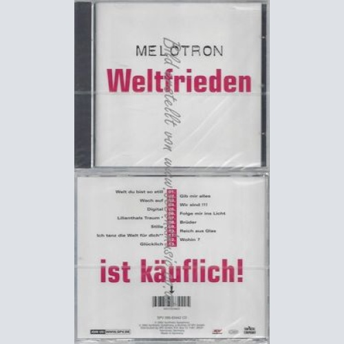 CD--MELOTRON--WELTFRIEDEN