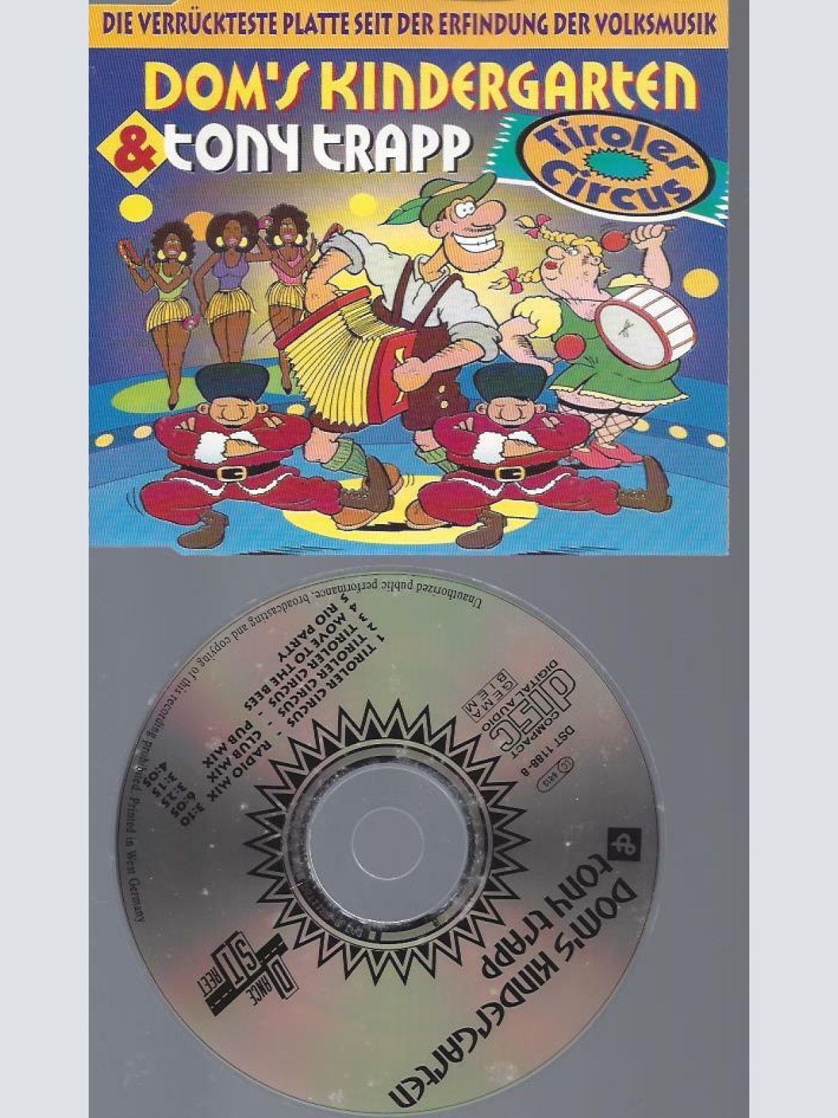CD --Dom's Kindergarten & Tony Trapp Tiroler Circus