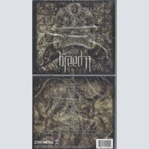 CD--BREED --THE EVIL INSIDE