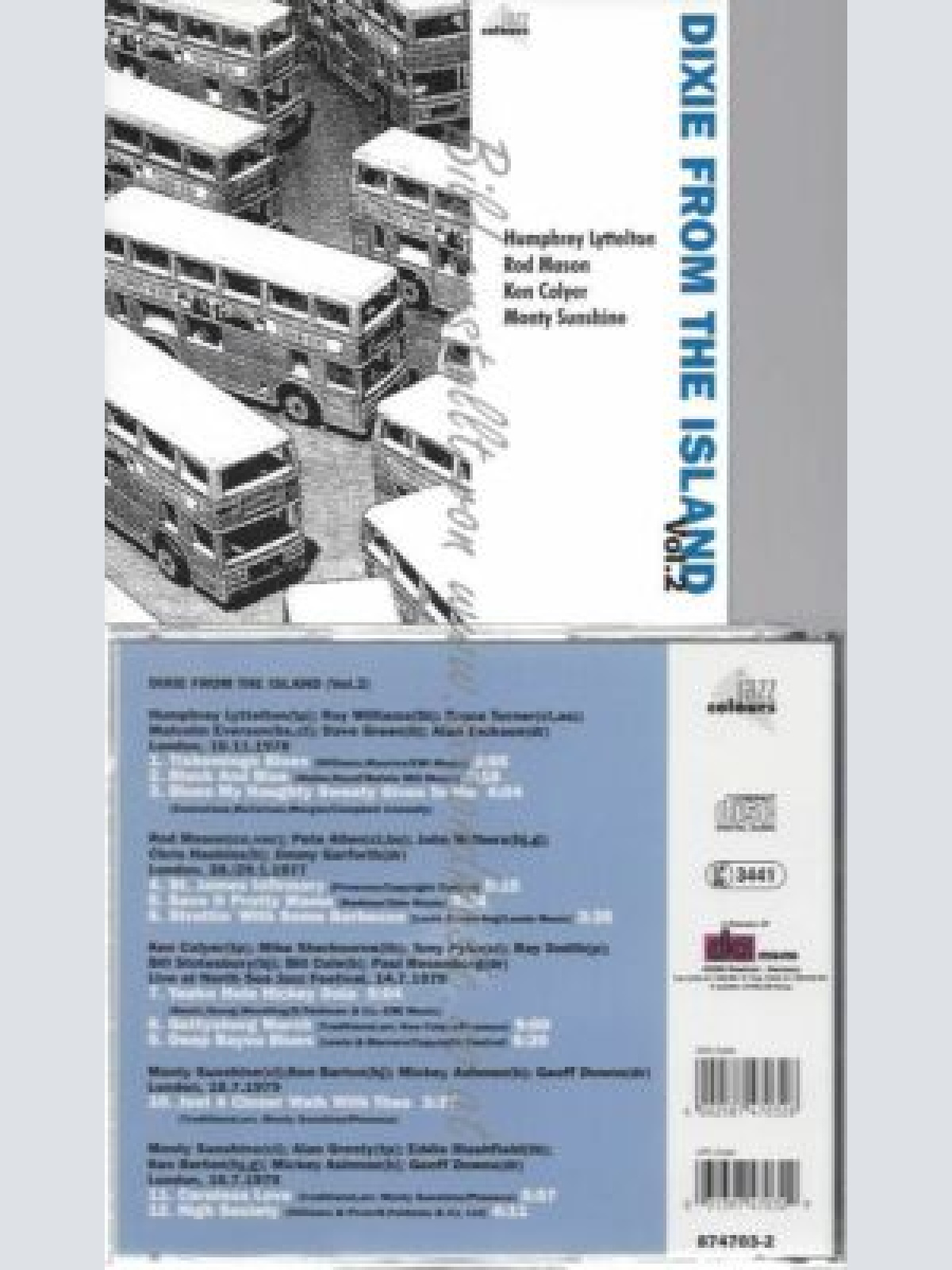 CD-- Humphrey Littleton, Rod Mason, Ken Koyler..-Dixie from the Island 2