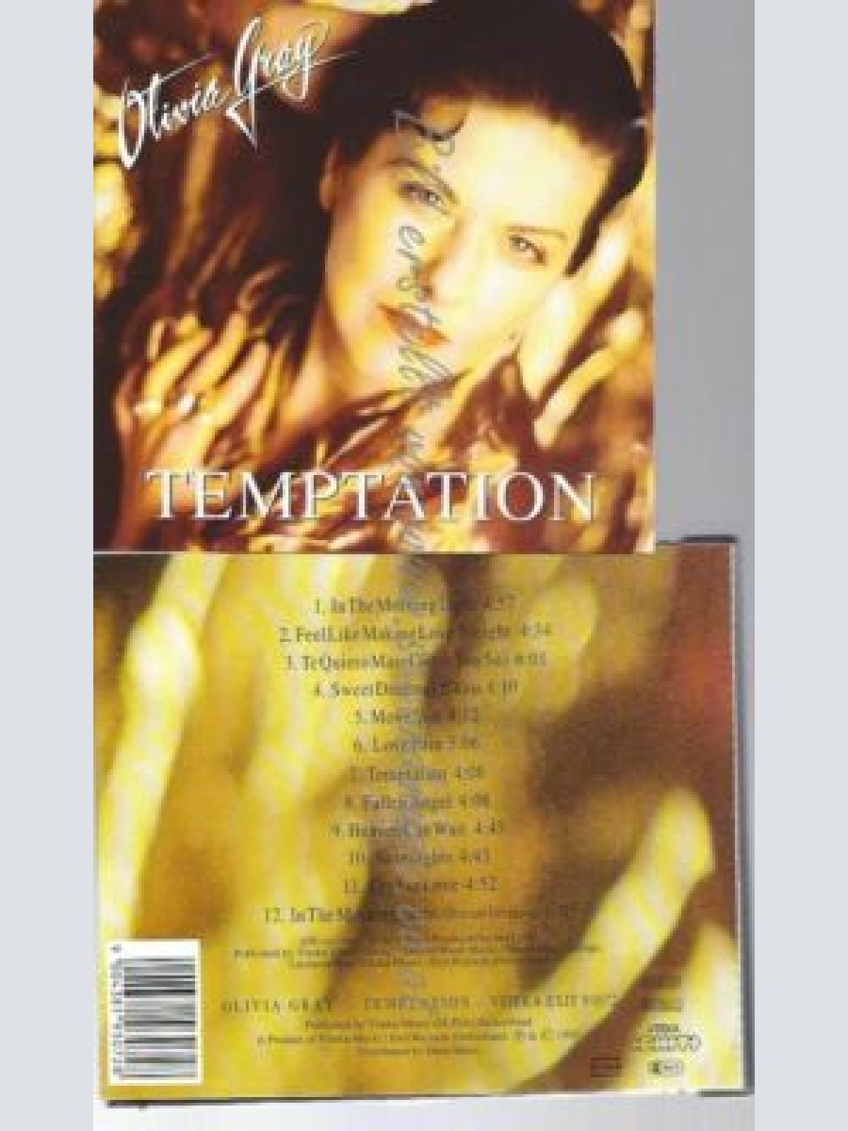 CD--OLIVIA GRAY | --TEMPTATION