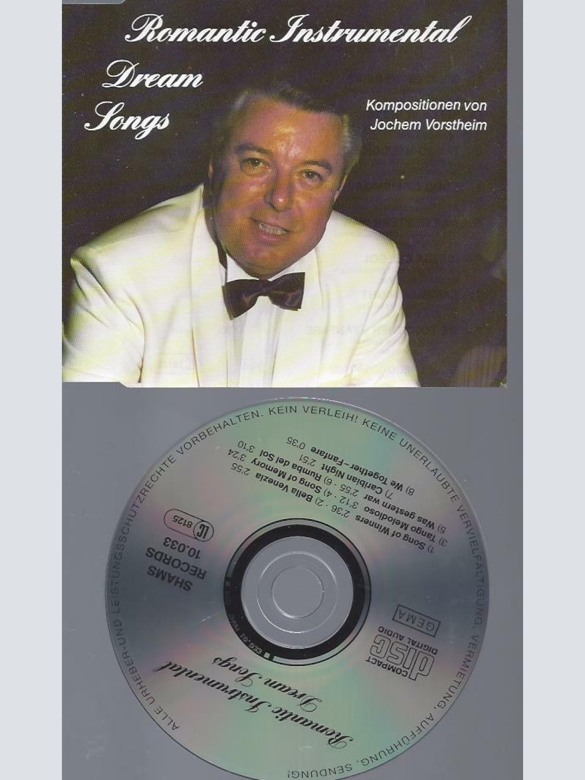 CD - Jochem Vorstheim //  Romantic Instrumental