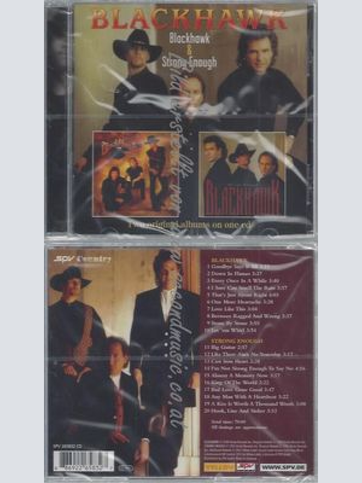 CD--STRONG ENOUGH -SPV COUNTRY-/ BLACKHAWK--BLACKHAWK