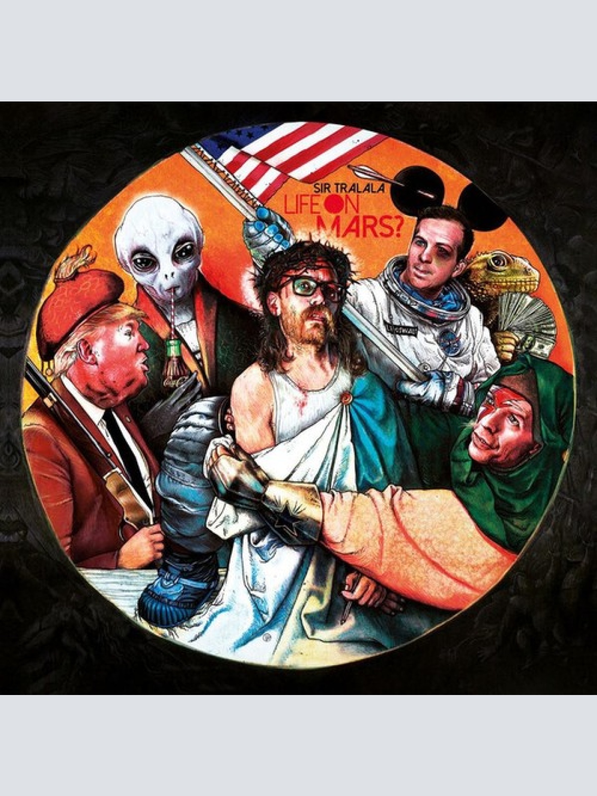 7", Single, Ltd, Num Sir Tralala - Life On Mars?