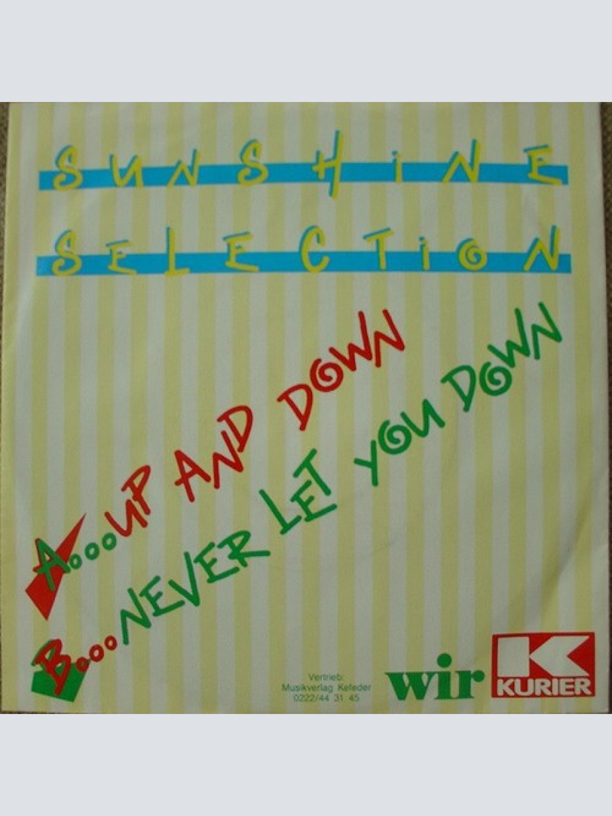 7" Sunshine Selection - Up And Down