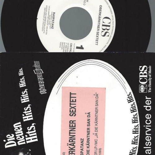 7" Hubert Urach & seine orig.fidelen Lavanttaler --Ein Strauss Frühlingsblumen