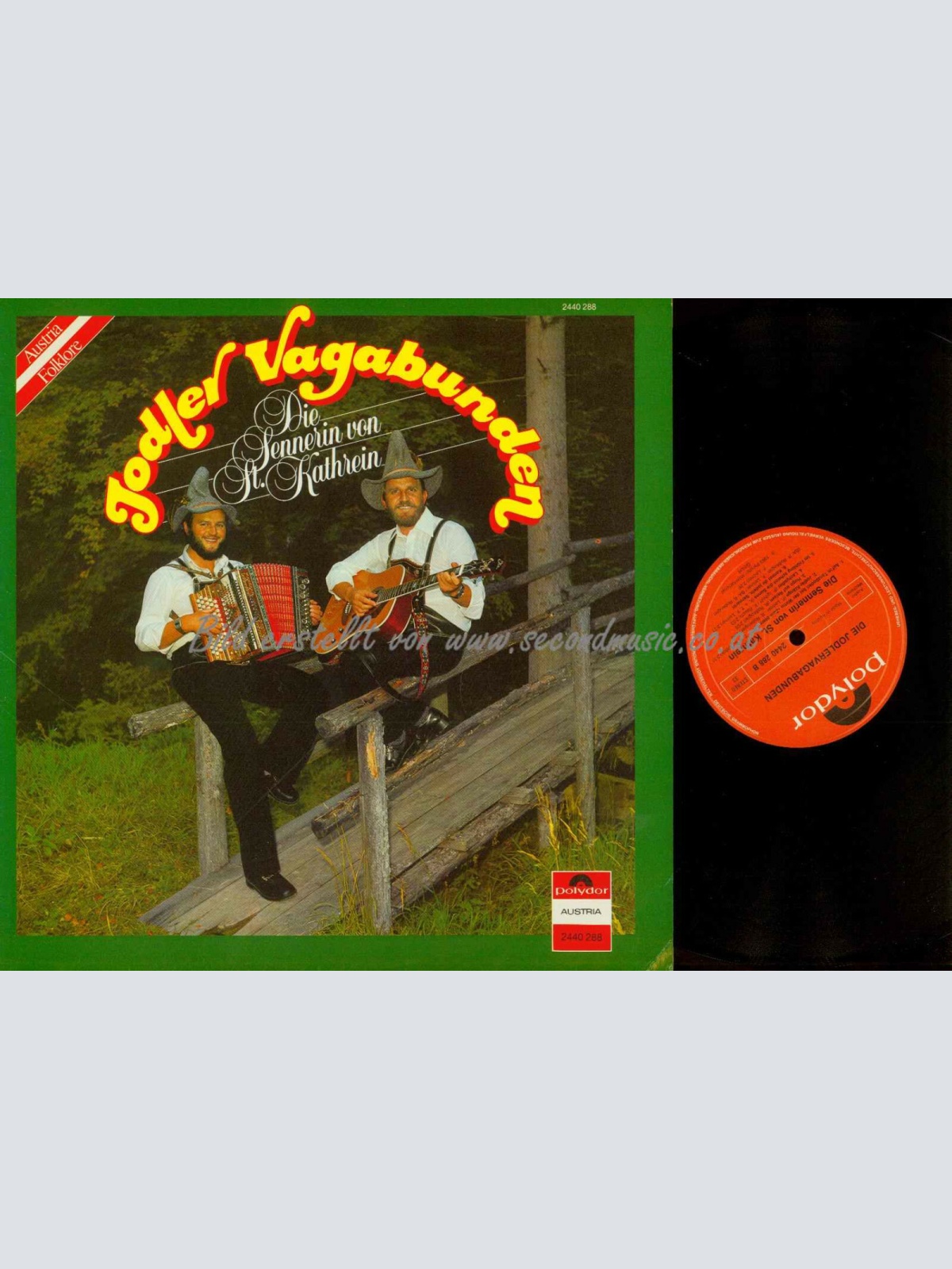 LP-- Jodler Vagabunden  --Die Sennerin von St.Kathrein    / NM