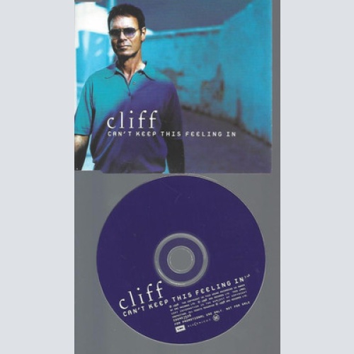 CD--CLIFF CAN'T KEEP THIS FEELIN IN--PROMO