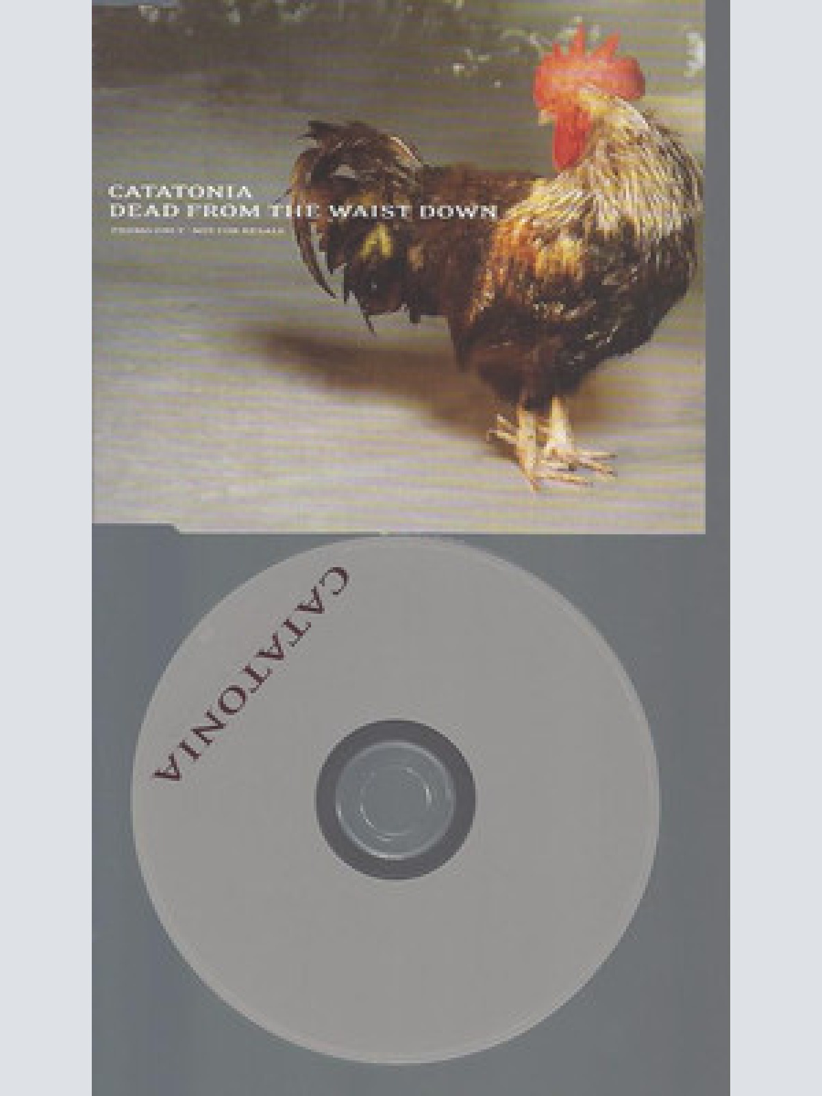 CD--CATATONIA DEAD FROM THE WAIST DOWN--PROMO