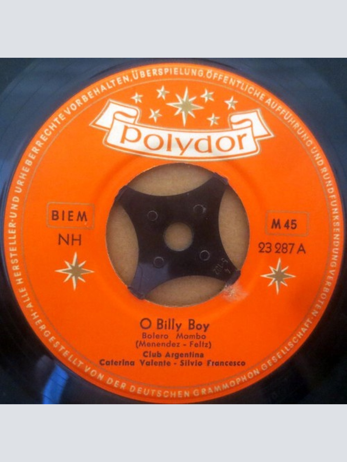 7", Single, Mono Club Argentina - O Billy Boy
