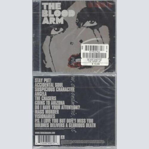 CD--THE BLOOD ARM--LIE LOVER LIE