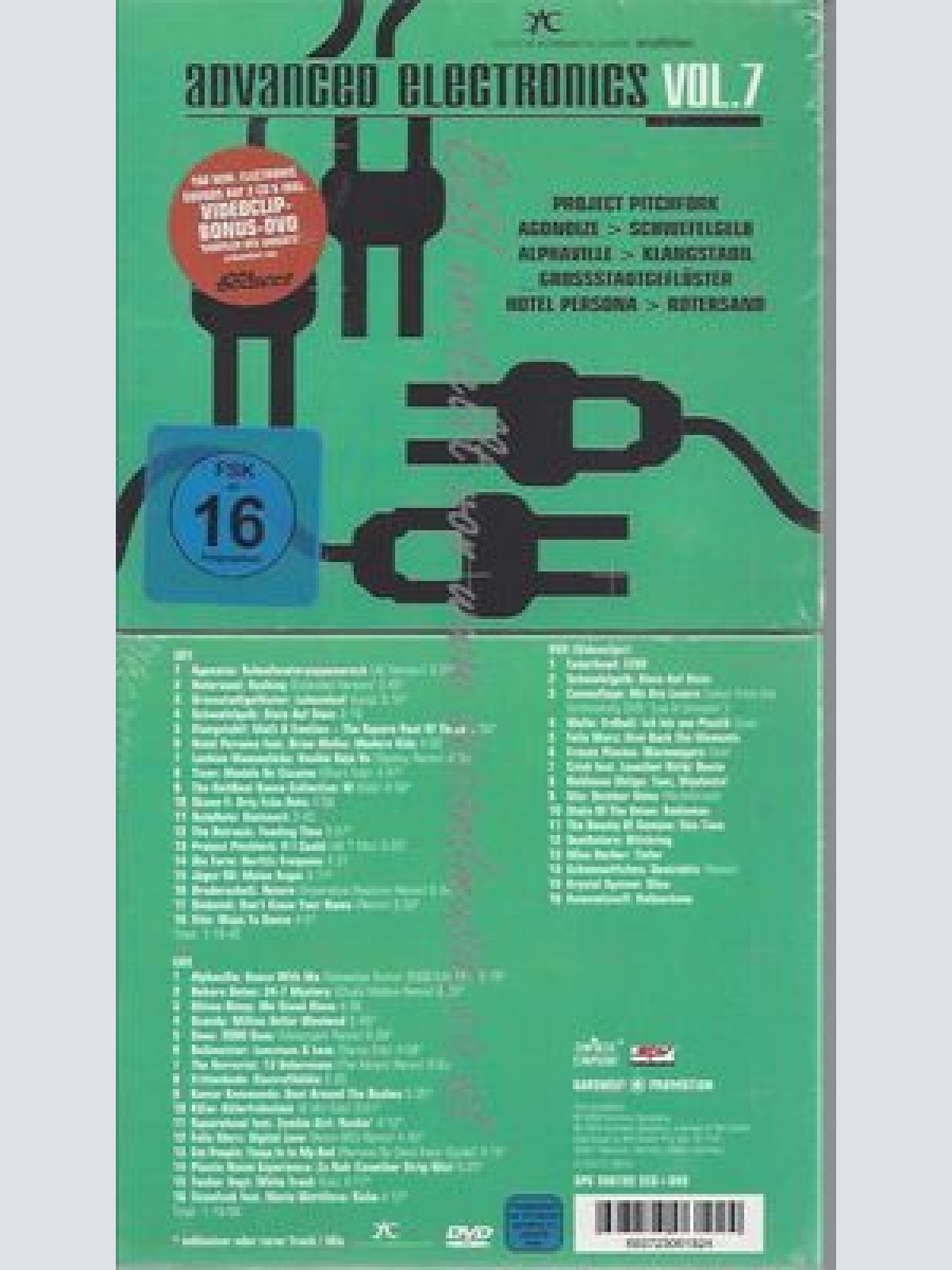 CD--VARIOUS--ADVANCED ELECTRONICS  7| CD+DVD