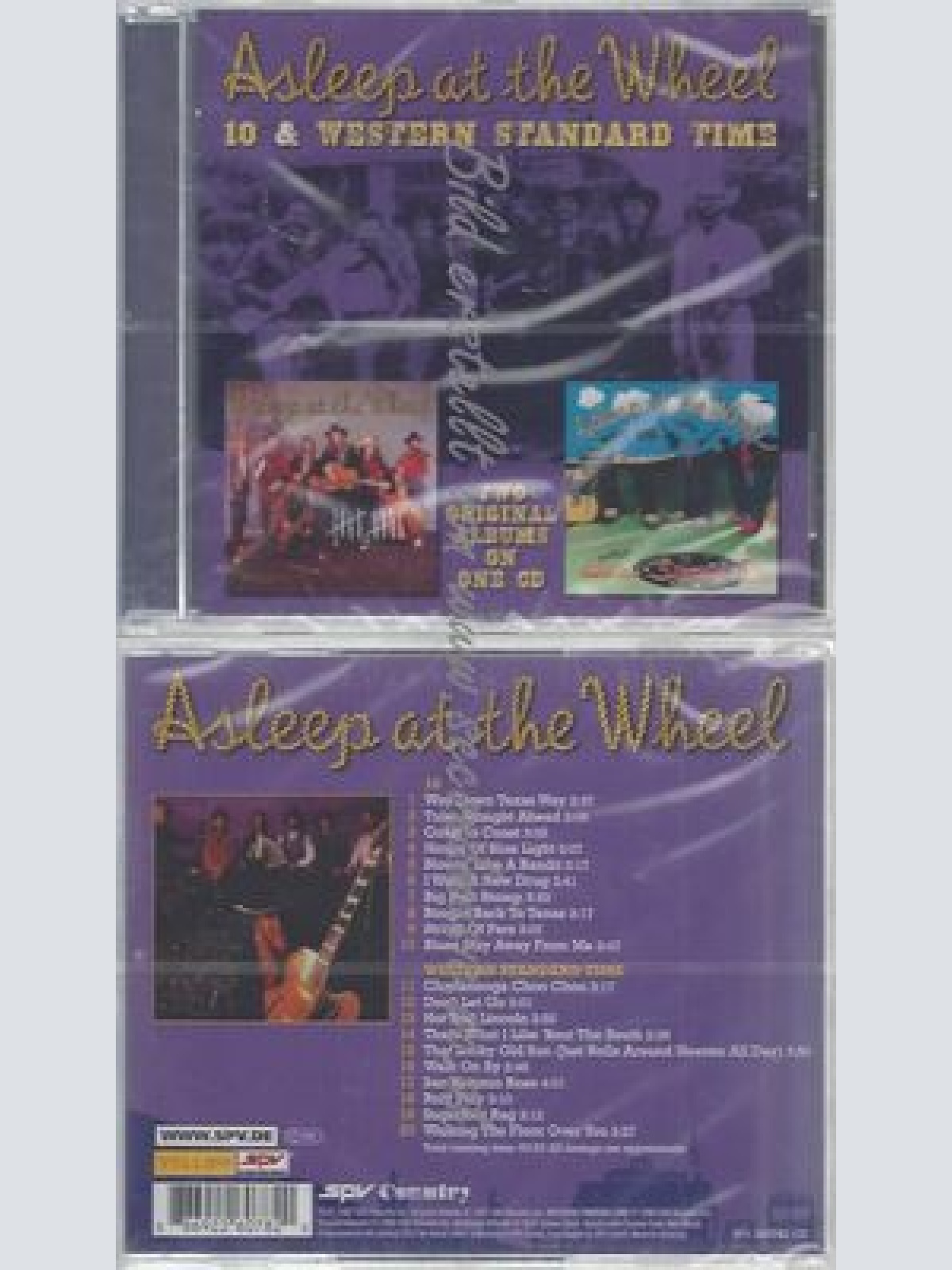 CD--10 & WESTERN STANDARD TIME   ASLEEP AT THE WHEEL--