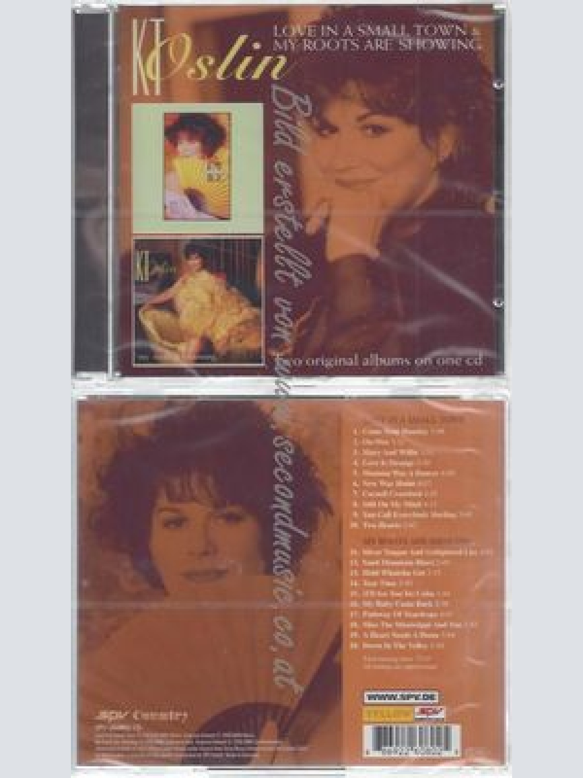 CD--MY ROOTS ARE SHOWING - OSLIN,K.T.--LOVE IN A SMALLTOWN
