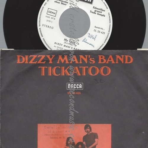 7"   Dizzy Man's Band  Tickatoo  // PROMO
