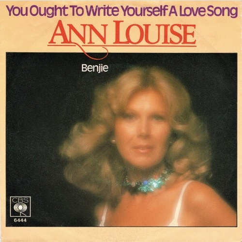 7", Single Ann-Louise Hanson - You Ought To Write Yourself A Love Song