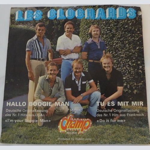 7", Single Les Clochards - Hallo Boogie Man