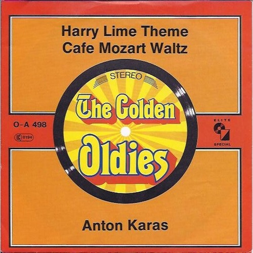 7", Single, RE Anton Karas - Harry Lime Theme / Café Mozart Waltz
