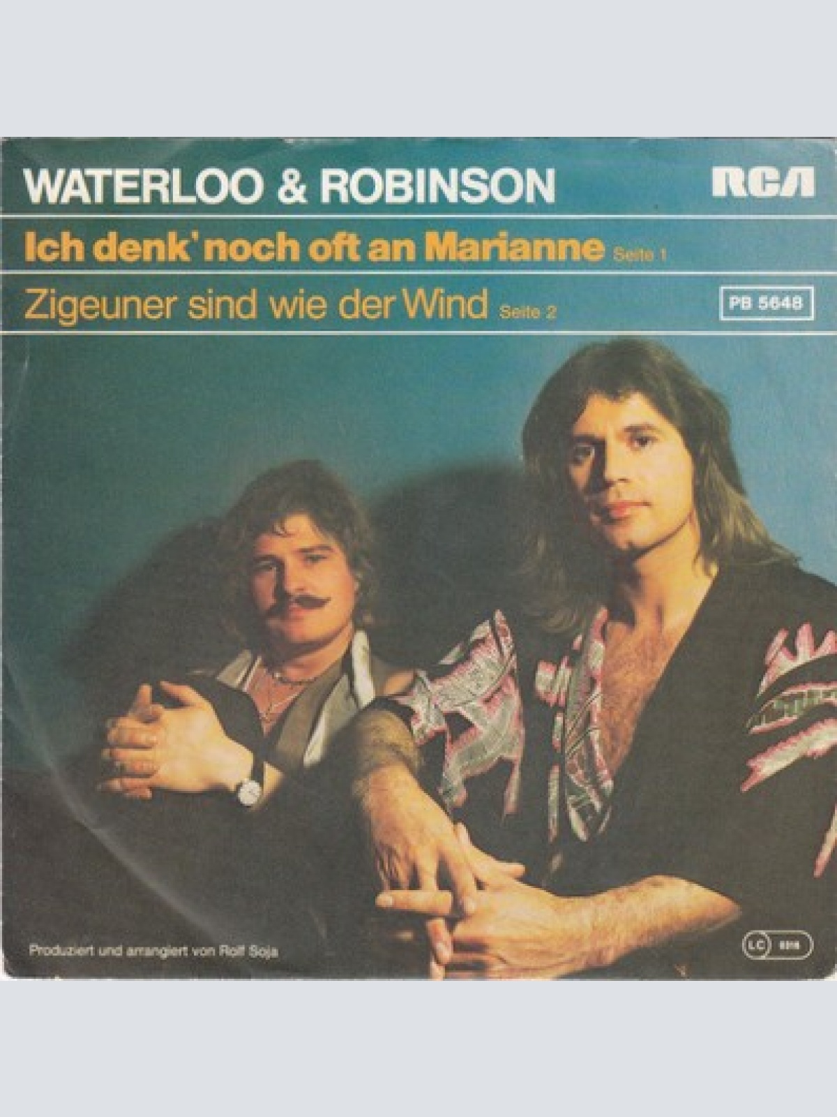 7", Single Waterloo & Robinson - Ich Denk' Noch Oft An Marianne