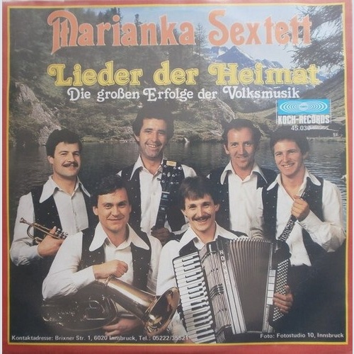7", Single Marianka Sextett - Lieder Der Heimat