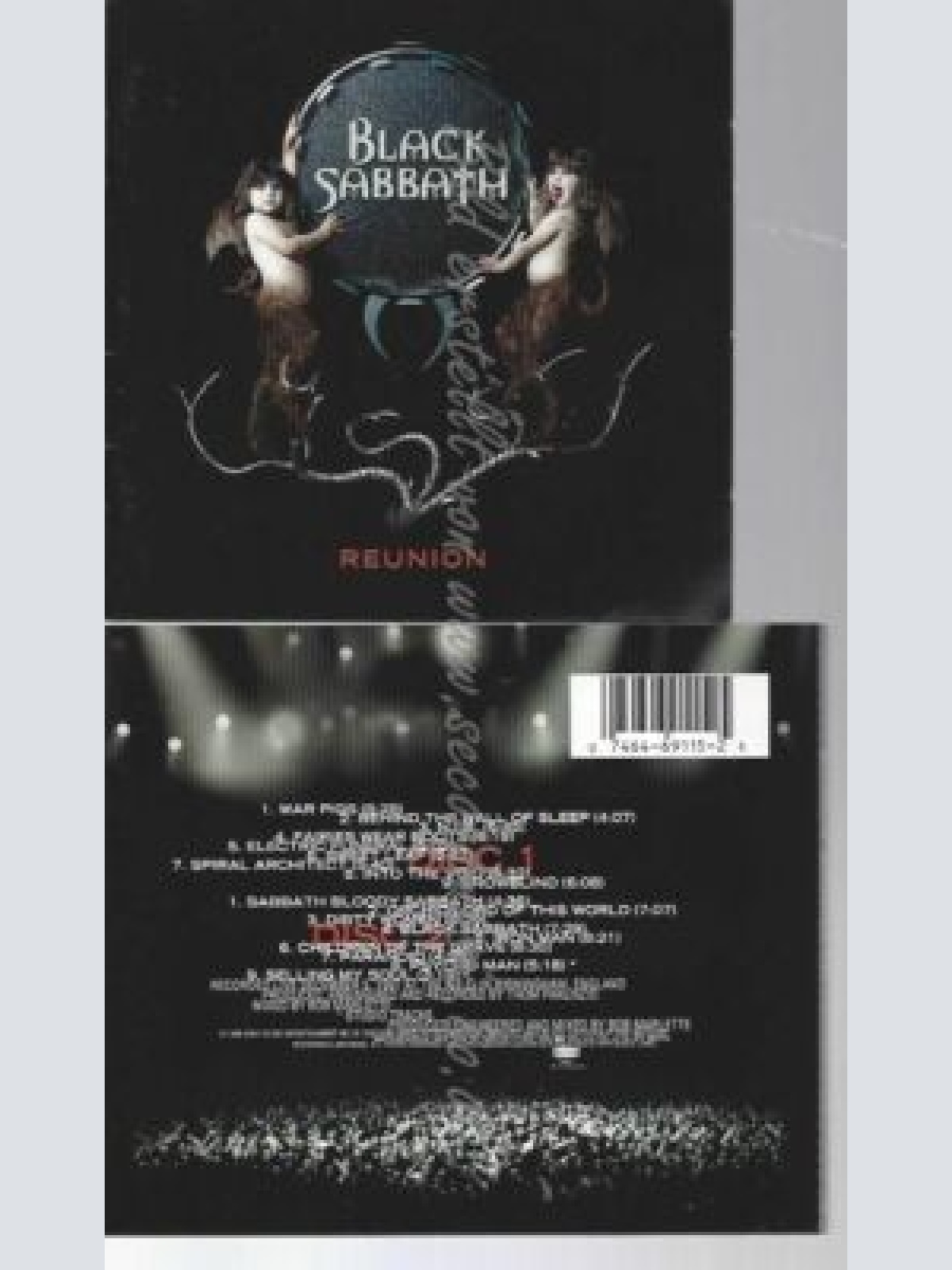 CD--BLACK SABBATH | --REUNION  2CD