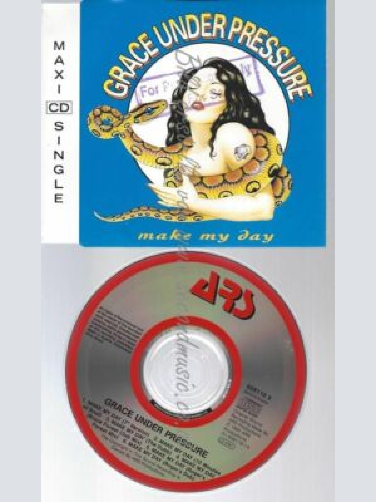 CD--GRACE UNDER PRESSURE | --MAKE MY DAY ( VERSIONS, )