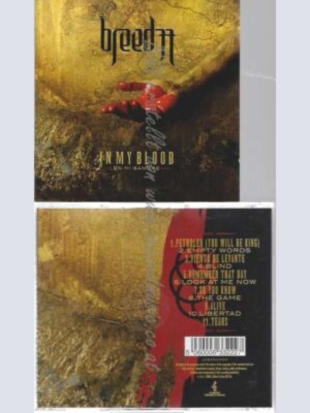 CD--BREED  | --IN MY BLOOD (EN MI SANGRE)