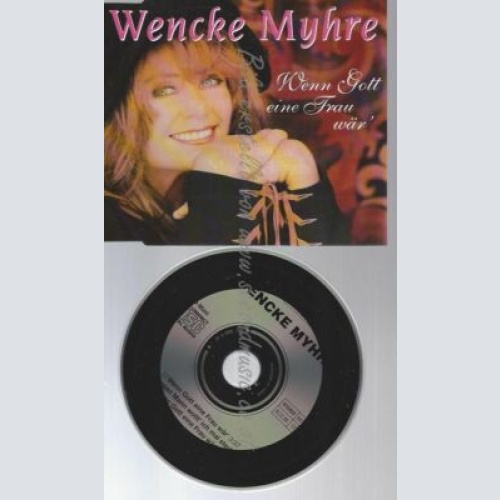 CD--WENCKE MYHRE | --WENN GOTT EINE FRAU WÄR
