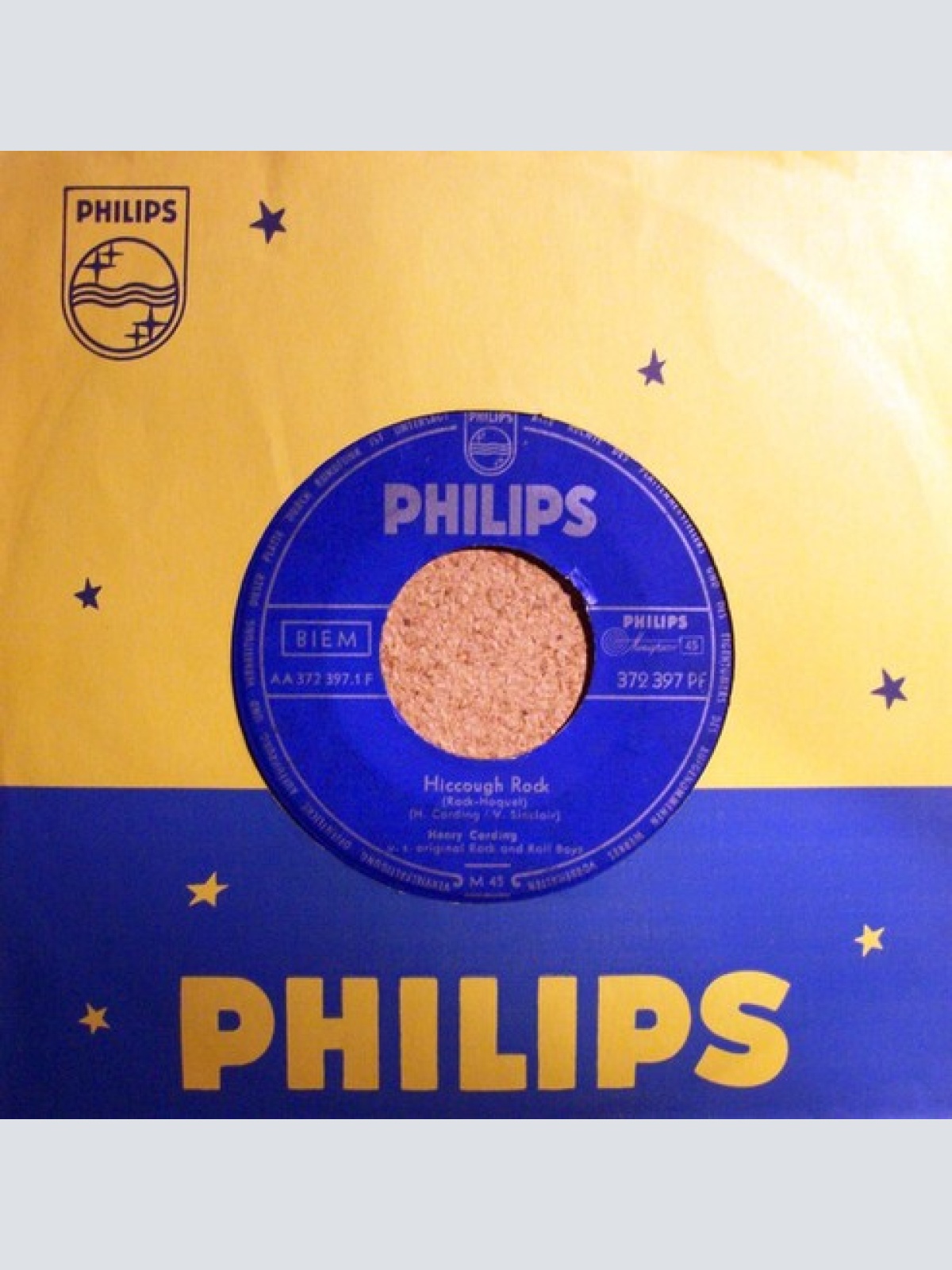 7", Single, Mono Henry Cording And His Original Rock And Roll Boys - Hiccough...