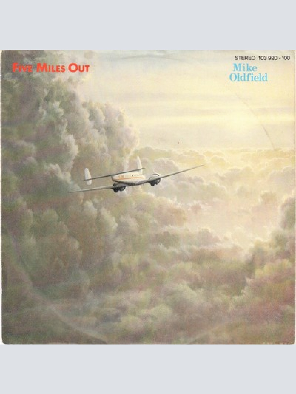 7", Single Mike Oldfield - Five Miles Out