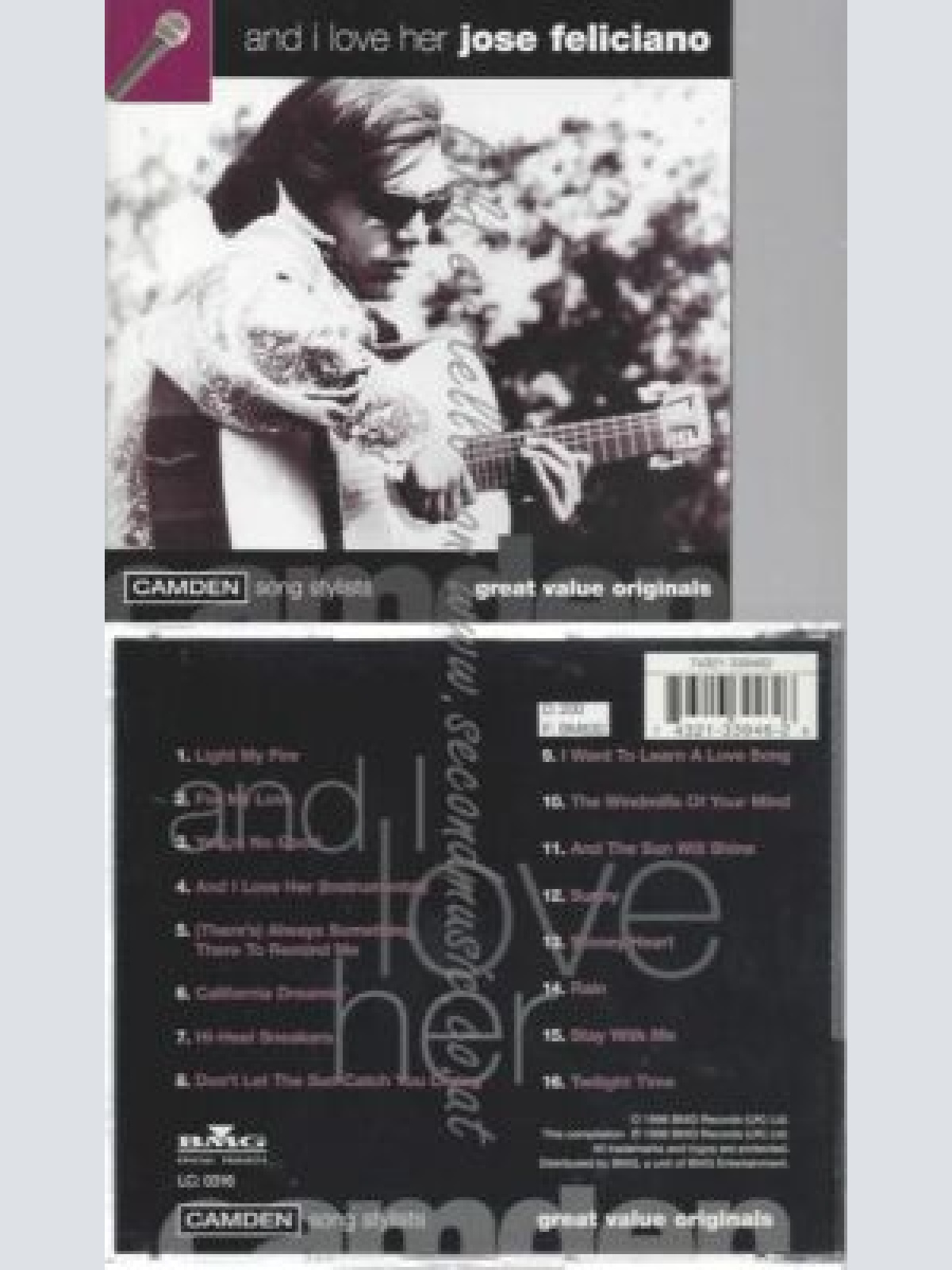 CD--JOSE FELICIANO | --AND I LOVE HER