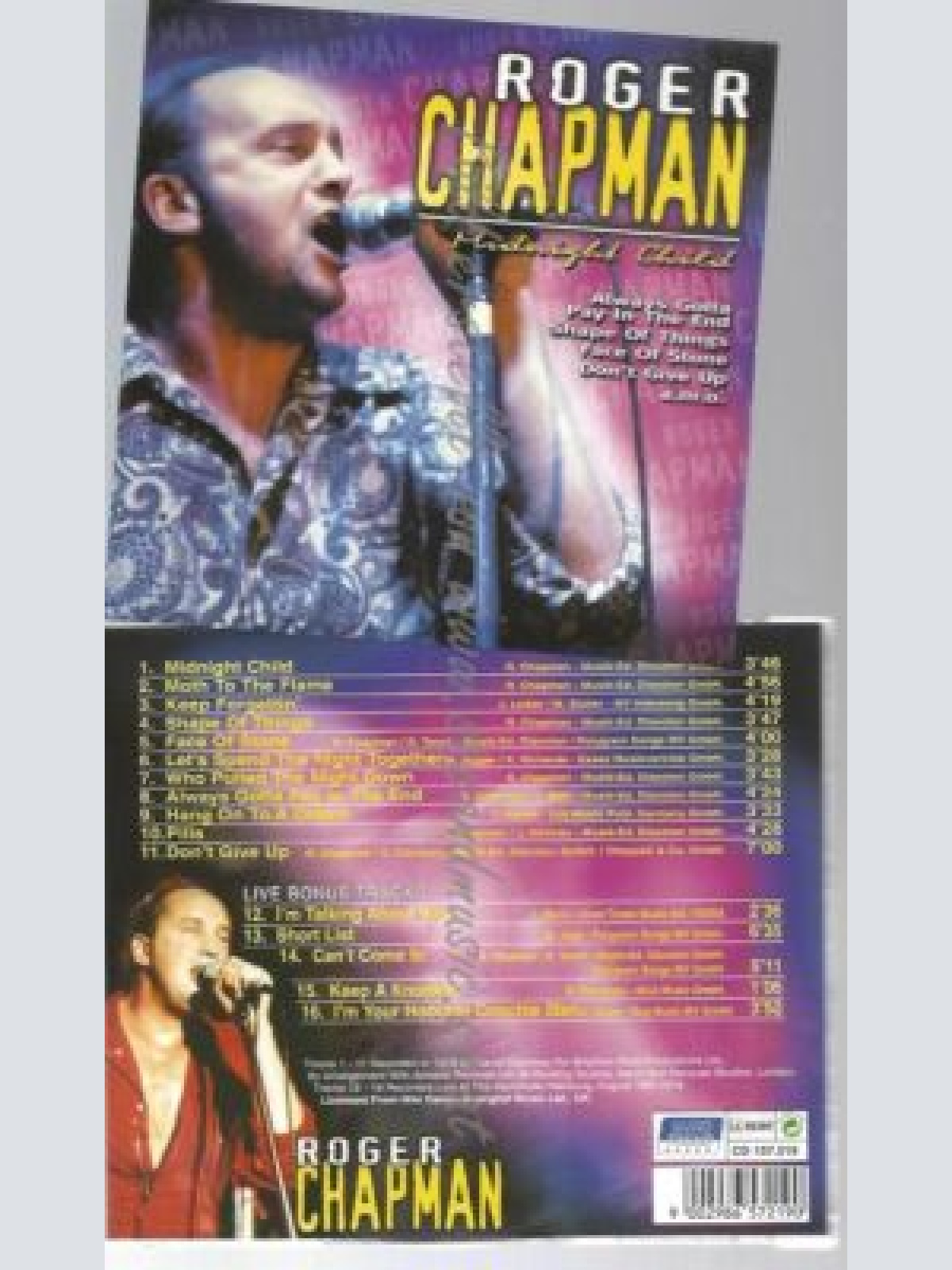 CD--ROGER CHAPMAN--MIDNIGHT CHILD