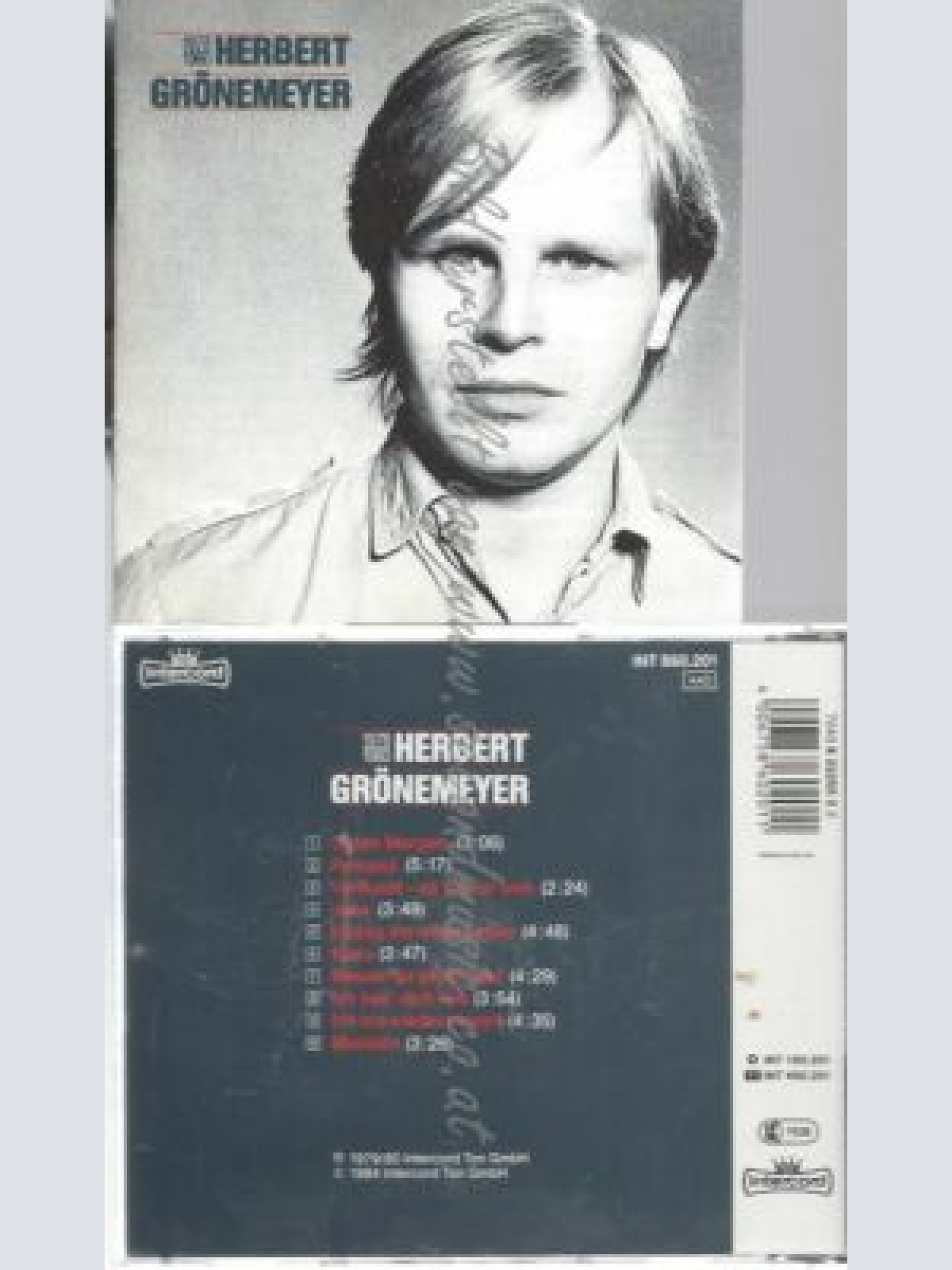 CD--HERBERT GRÖNEMEYER | ---1978-1980