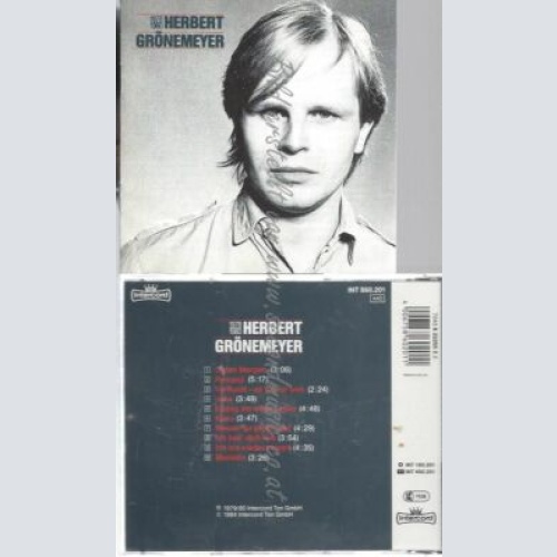 CD--HERBERT GRÖNEMEYER | ---1978-1980
