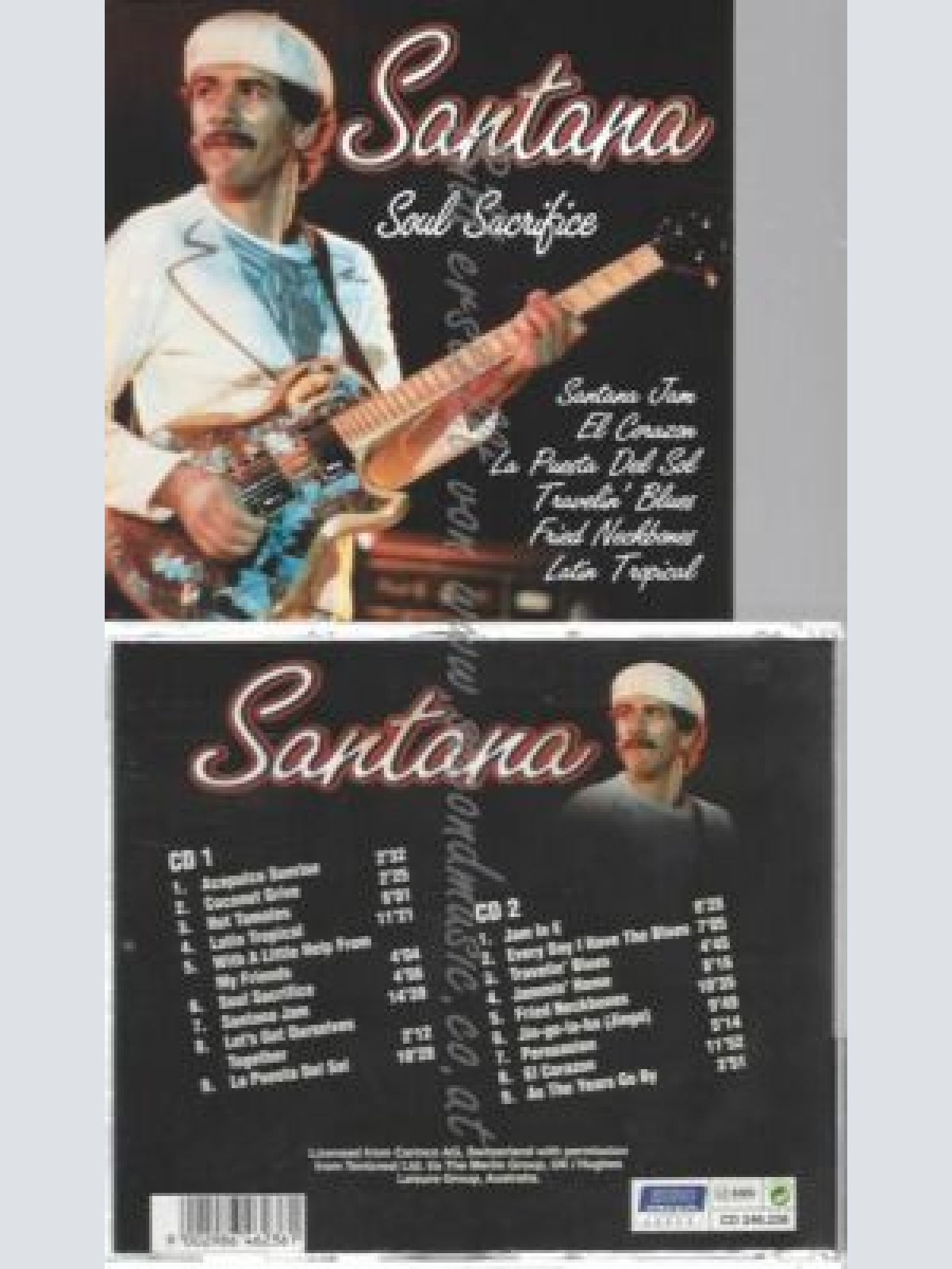 CD--SOUL SACRIFICE/ SANTANA--SANTANA