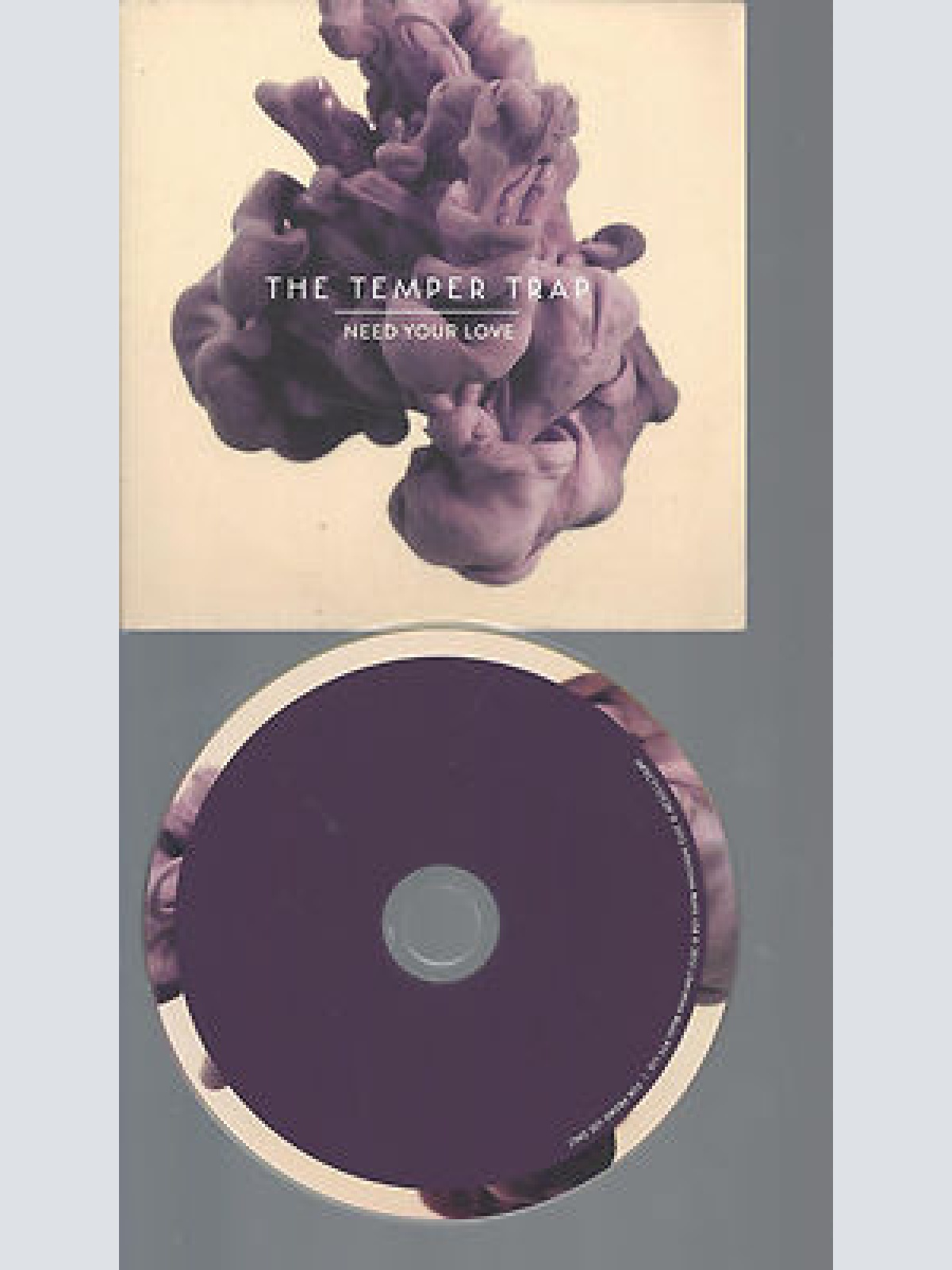 CD-THE TEMPER TRAP NEED YOUR LOVE-PROMO