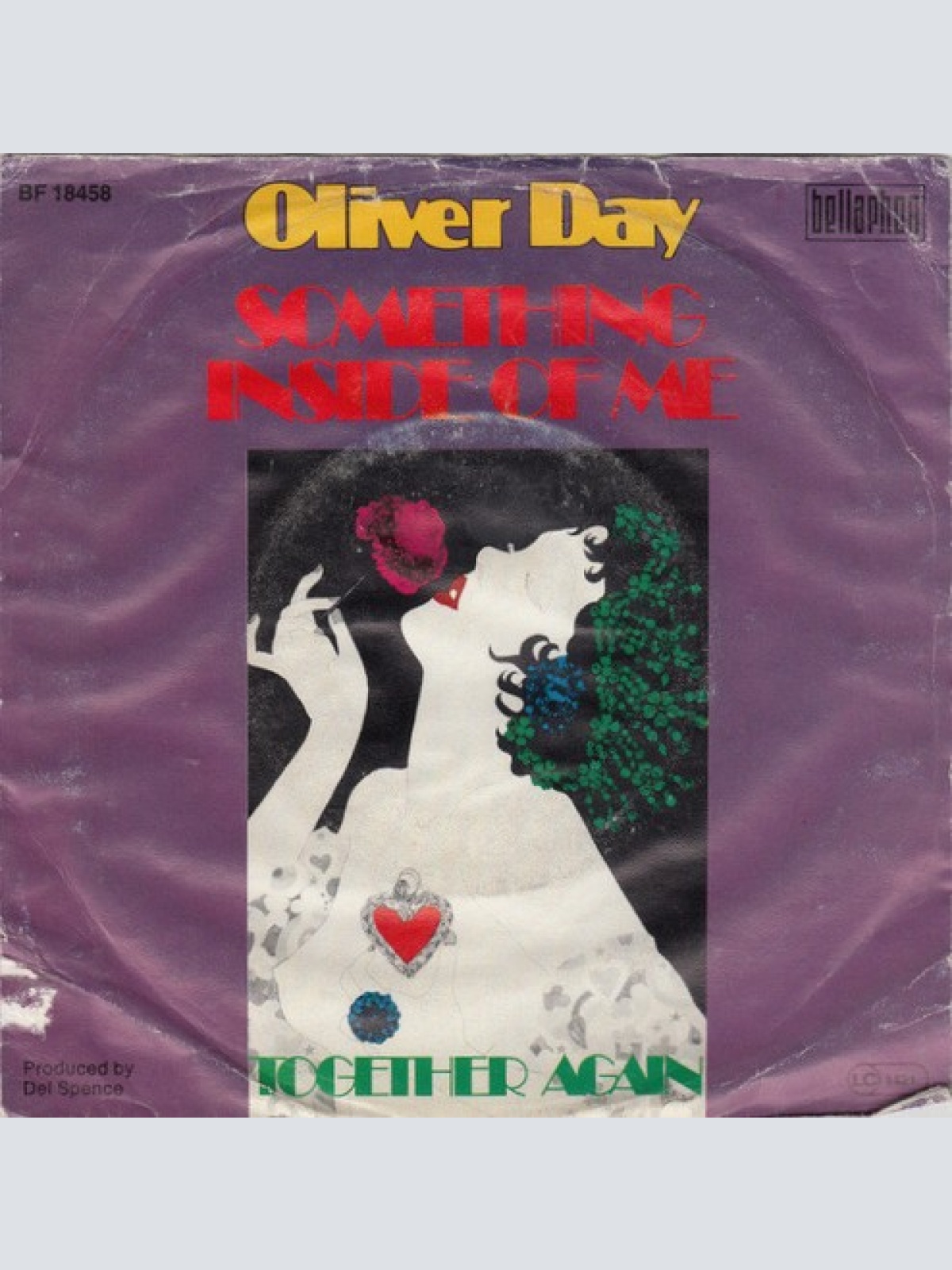 7", Single Oliver Day - Something Inside Of Me