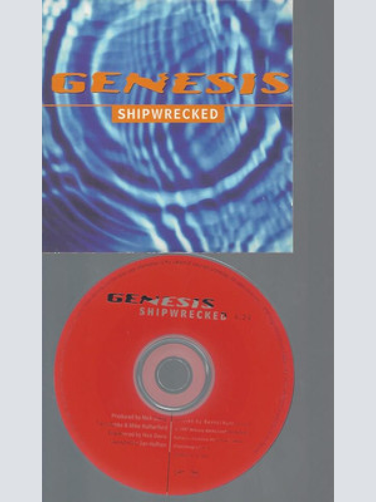 CD-GENESIS SHIPWRECKED- PROMO
