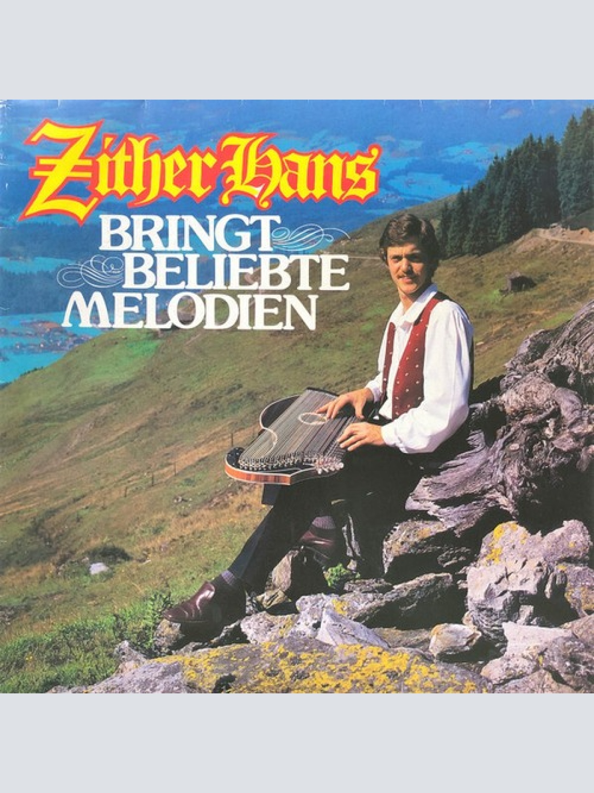 LP Zither Hans - Bringt Beliebte Melodien