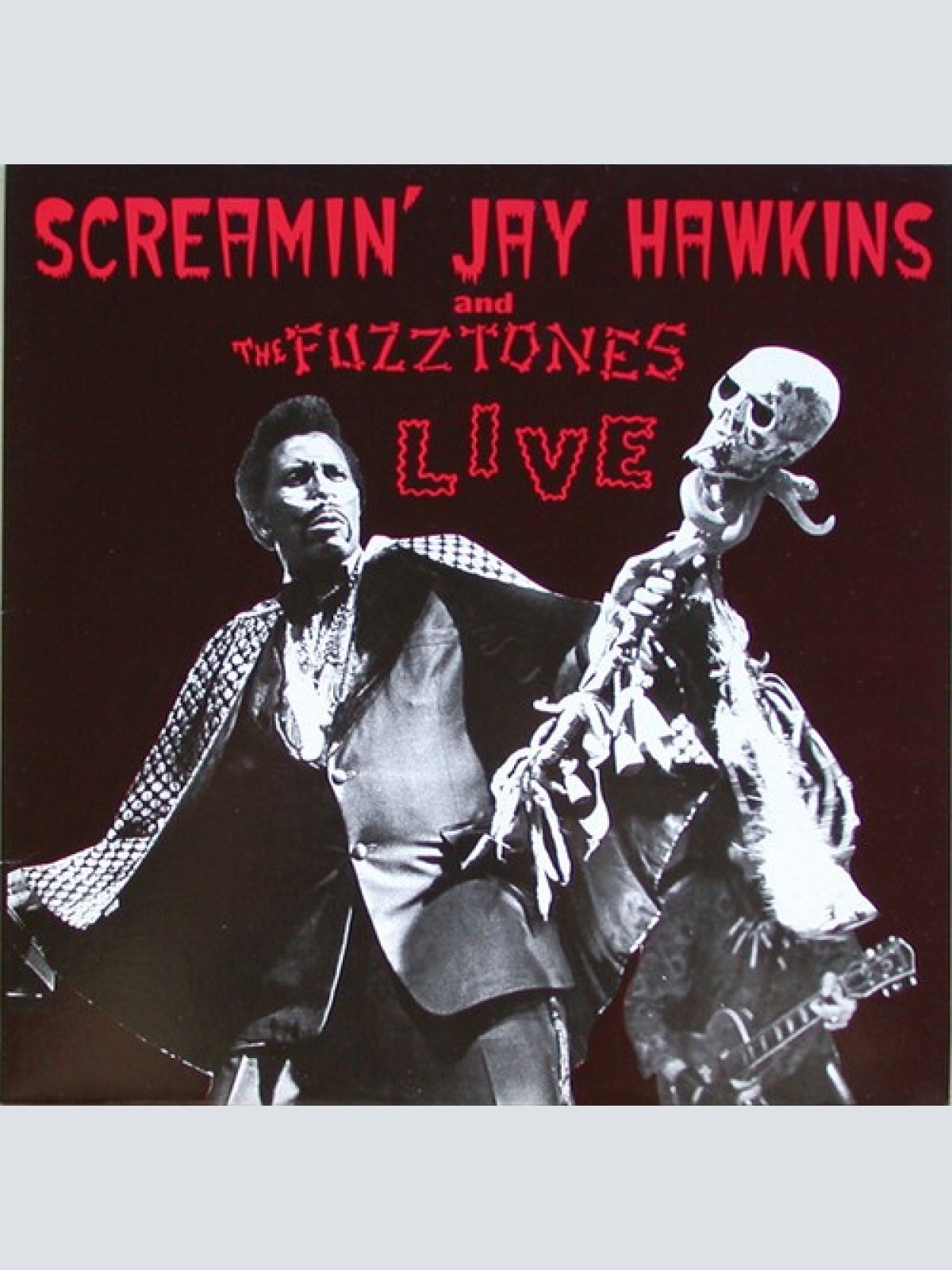 12", MiniAlbum Screamin' Jay Hawkins & The Fuzztones - Live