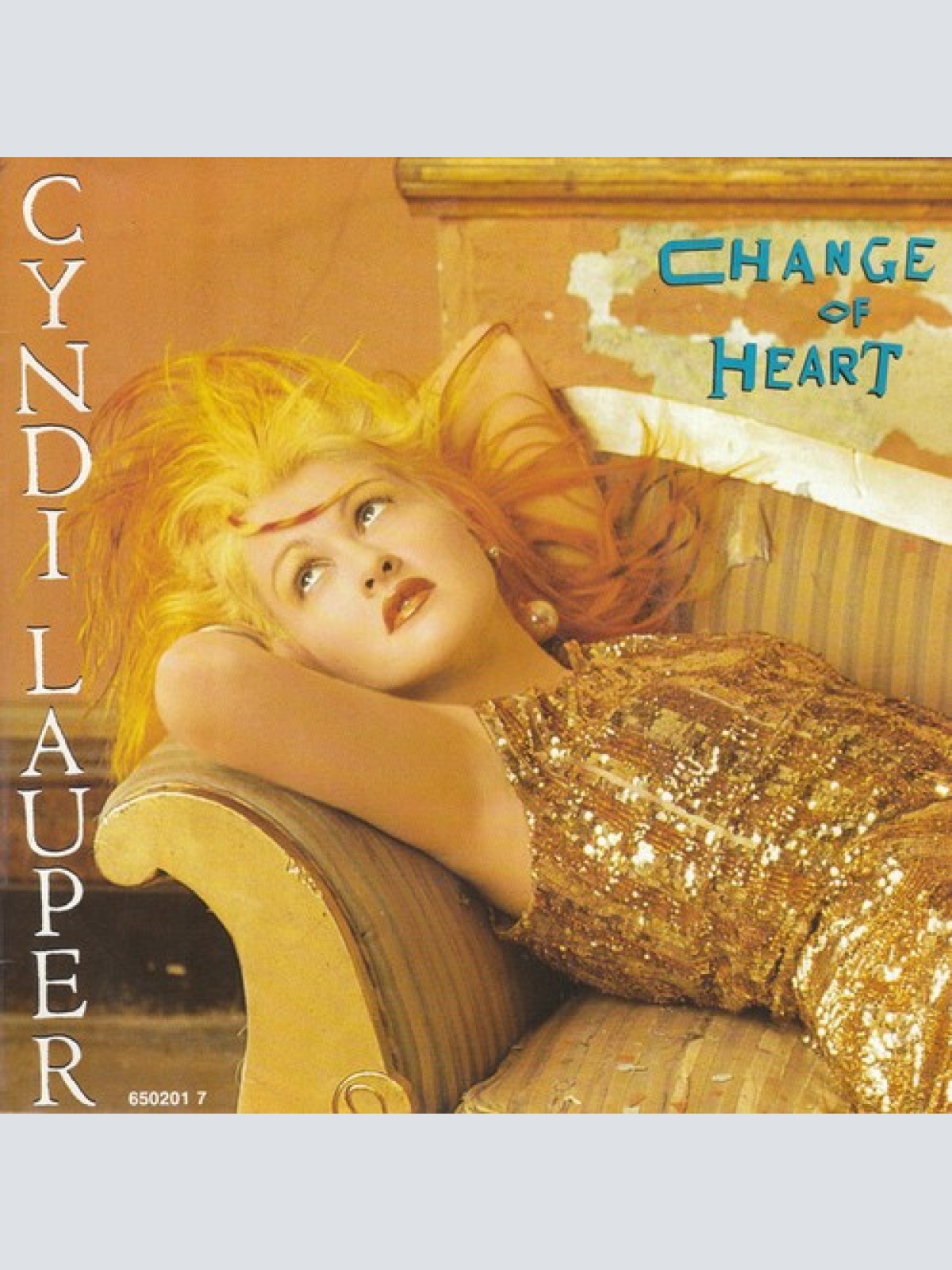 7", Single Cyndi Lauper - Change Of Heart