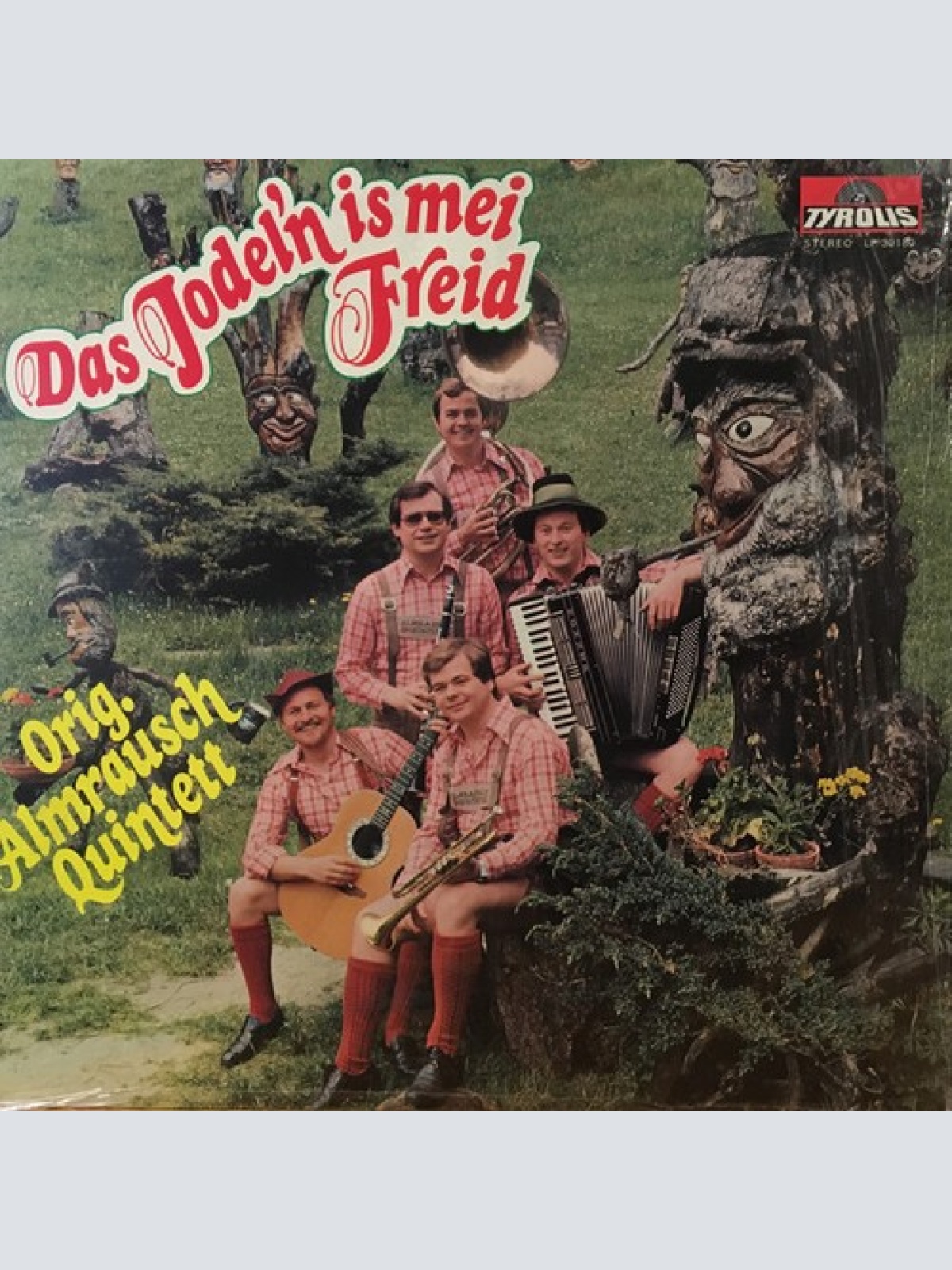 LP Almrausch-Quintett - Das Jodel'n Is Mei Freid