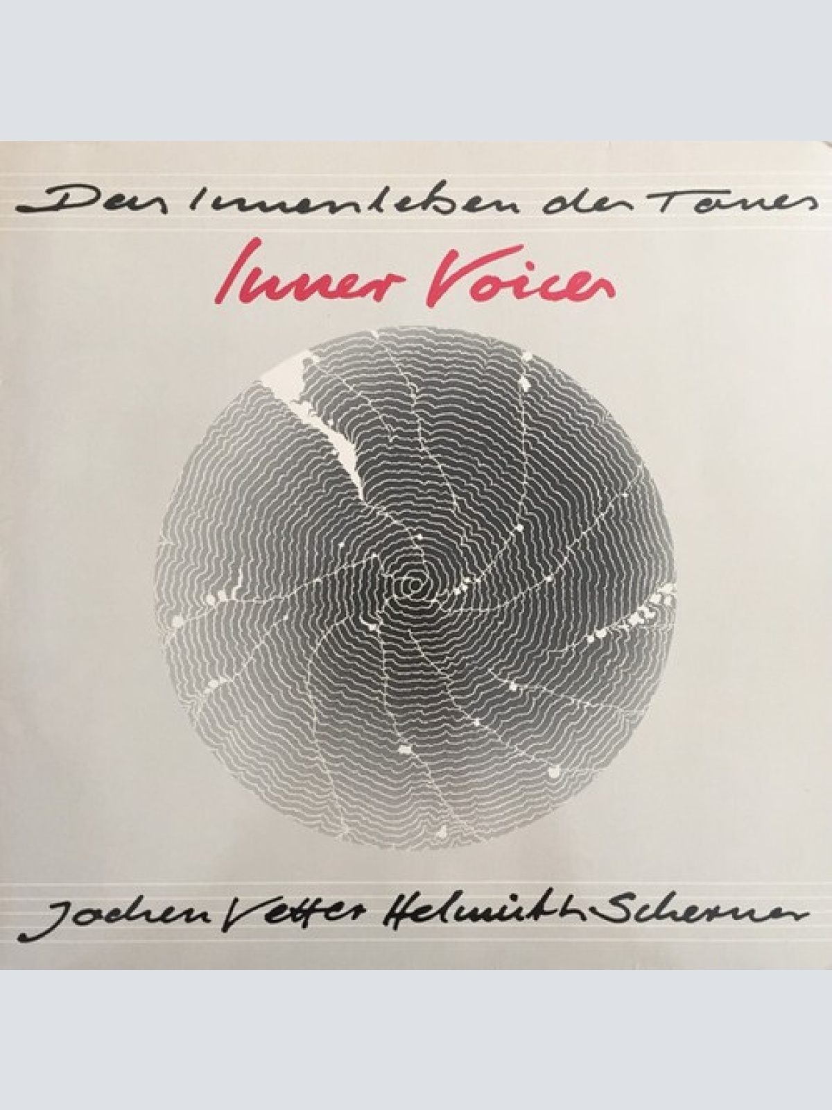 LP, Album Jochen Vetter, Helmut Scherner - Inner Voices (Das Innenleben Des T...