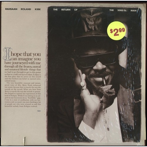 LP, Album Rahsaan Roland Kirk* - The Return Of The 5000 Lb. Man