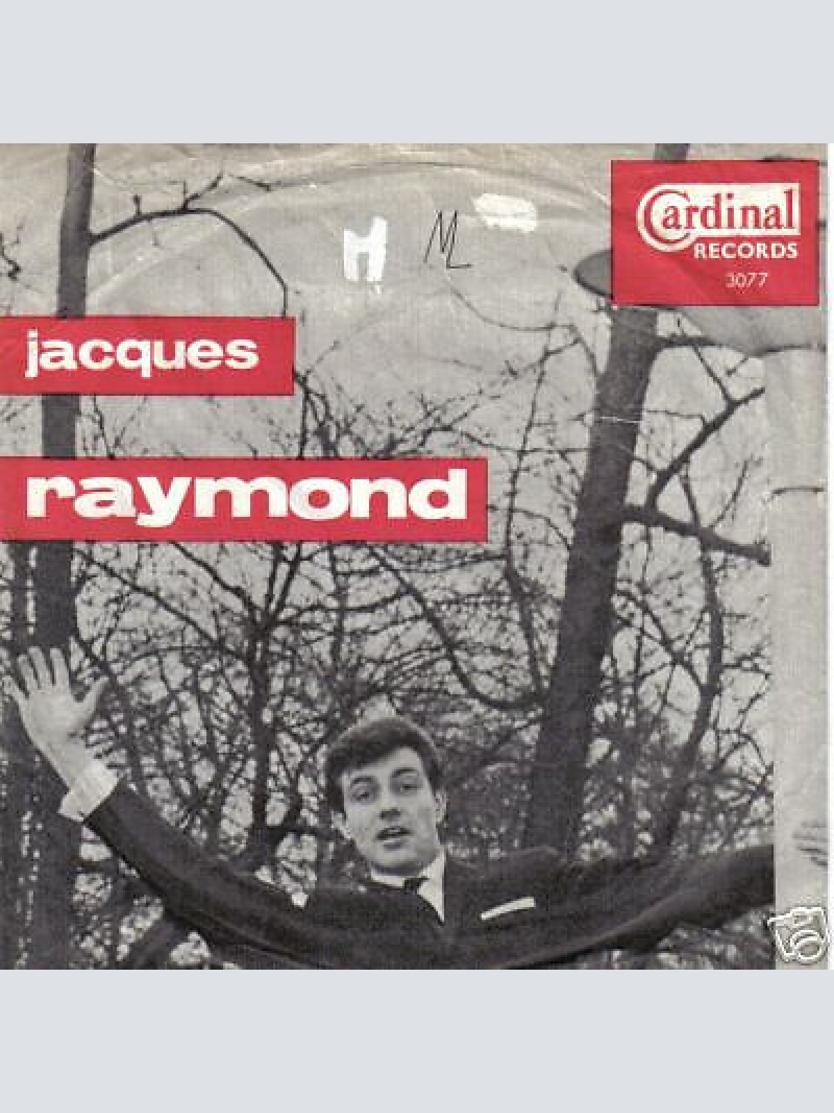 7", Single Jacques Raymond - Honderdduizend Woorden