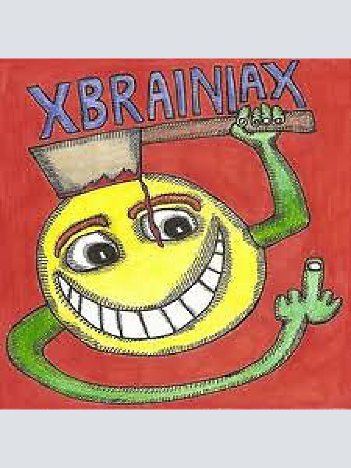 7" xBrainiax / The Lettuce Vultures - xBräiniax / Walking On Sunshine
